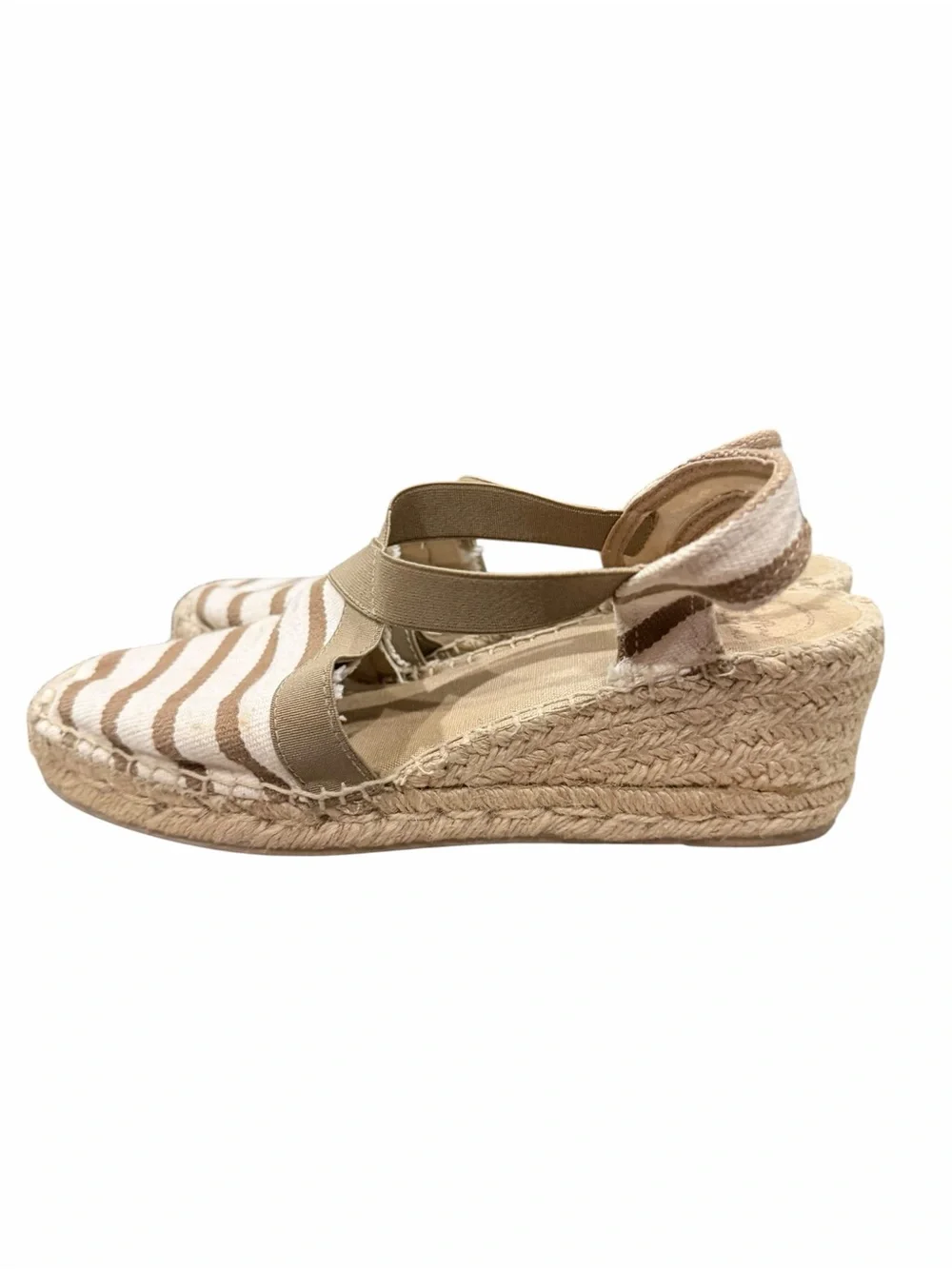 Toni Pons Women’s EU 39 US 8 Terra-Ab wedge espadrille Neutral Summer Shoe S7